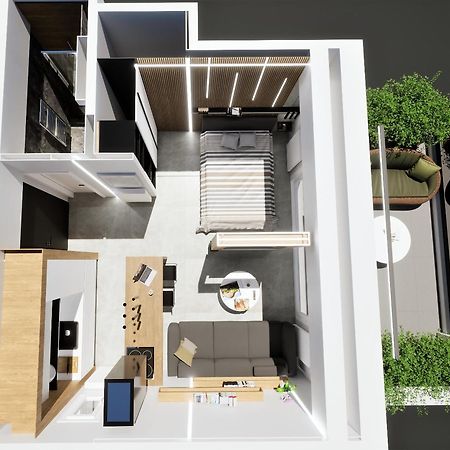 Larisa Absolute Suites, Sky View Smart Home Kültér fotó