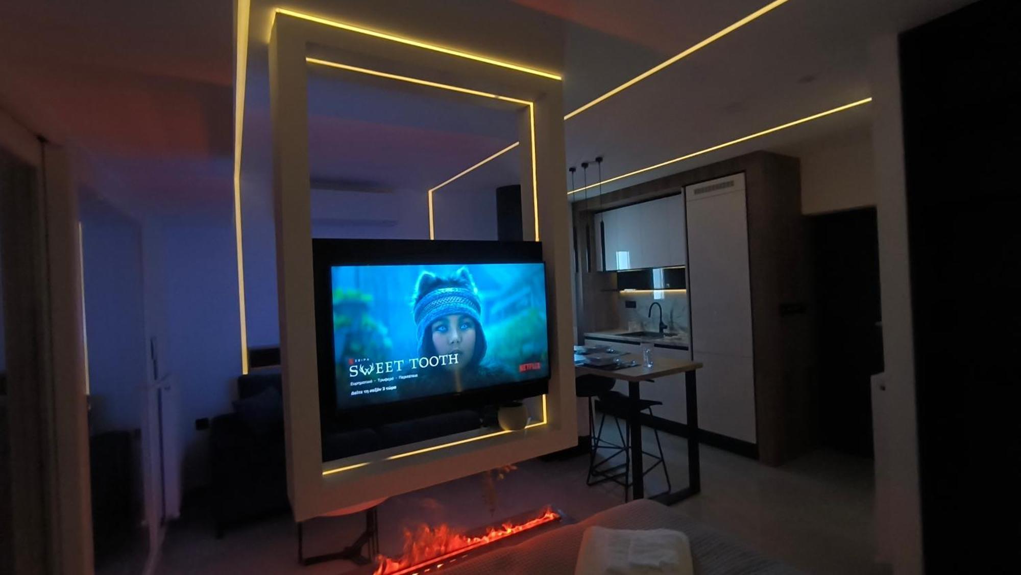 Larisa Absolute Suites, Sky View Smart Home Kültér fotó