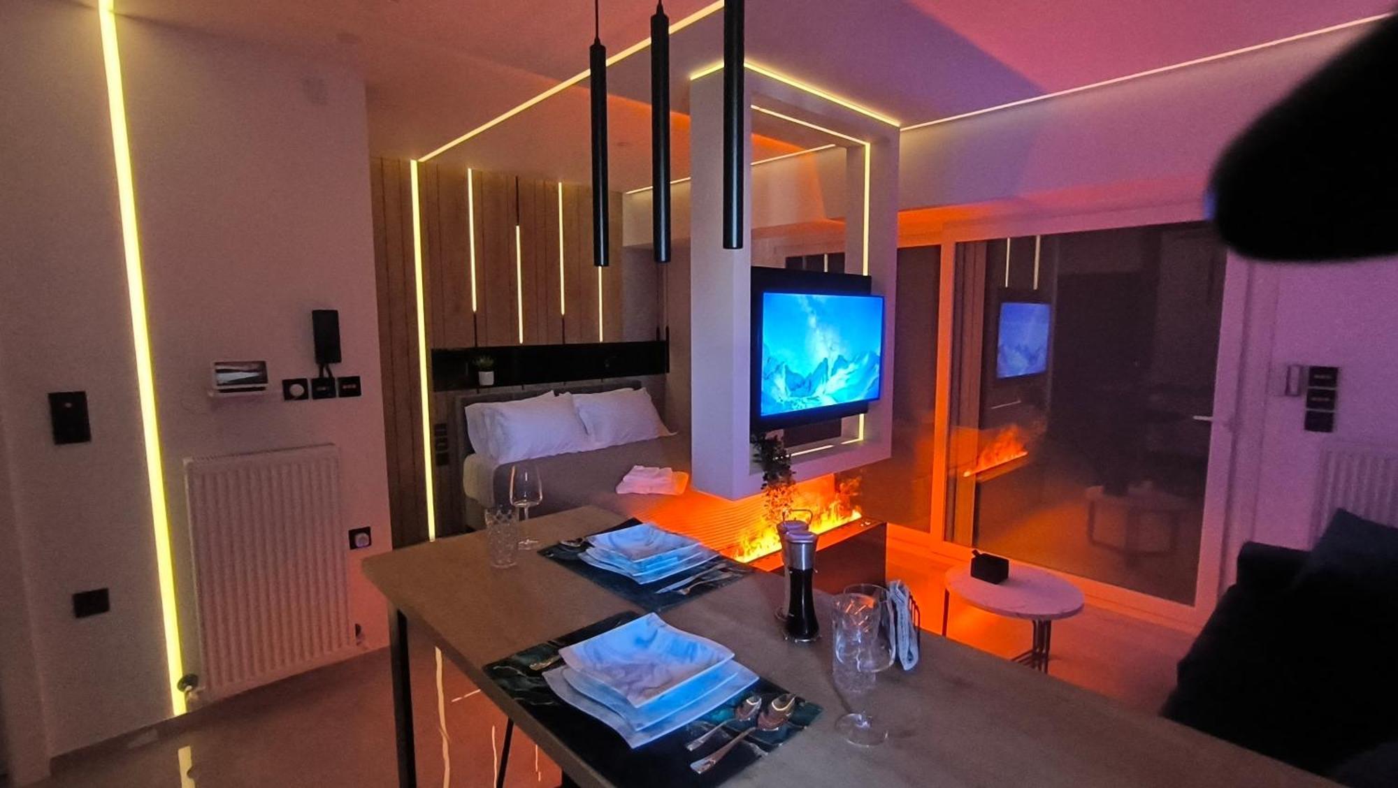 Larisa Absolute Suites, Sky View Smart Home Kültér fotó
