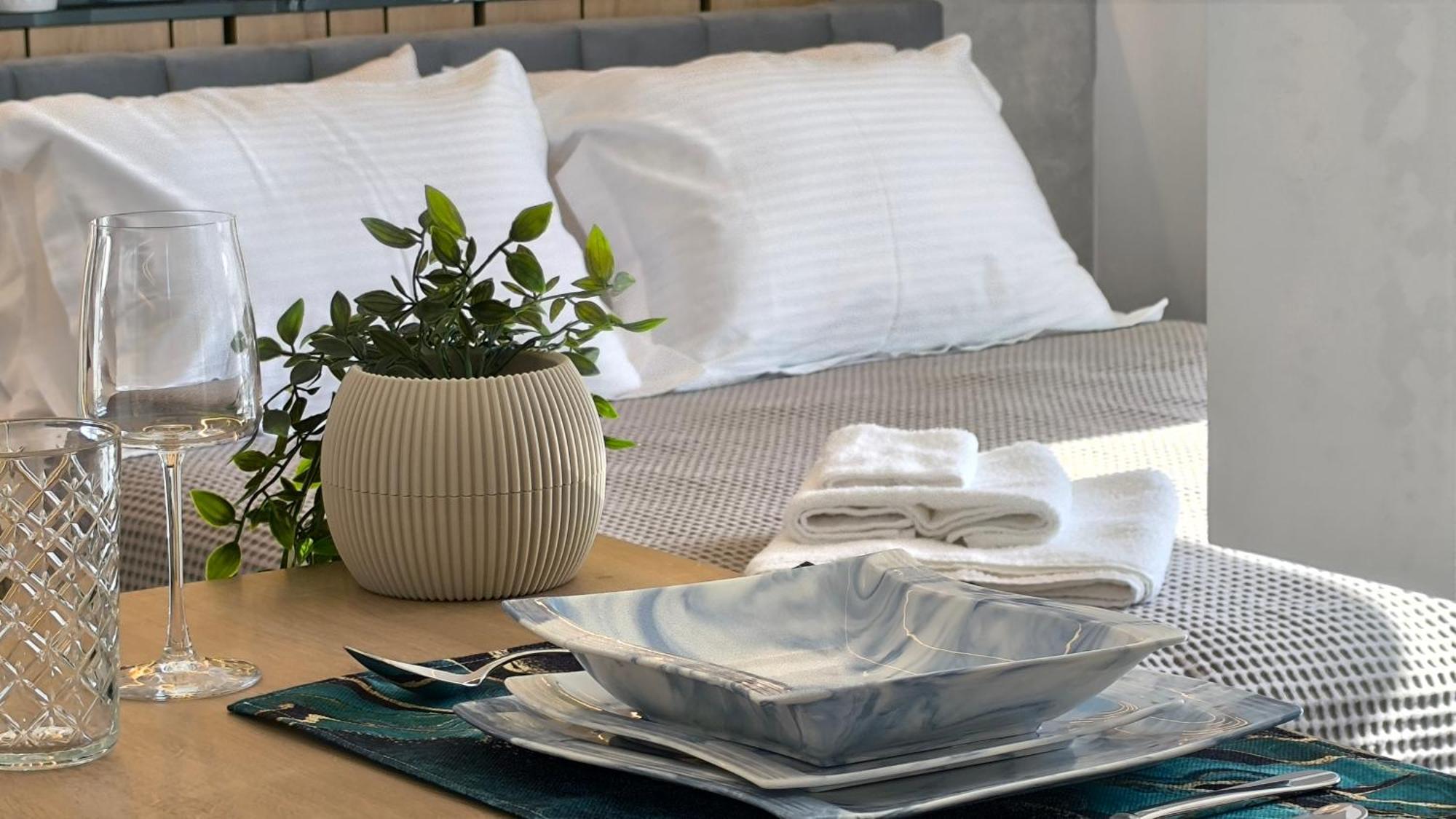Larisa Absolute Suites, Sky View Smart Home Kültér fotó