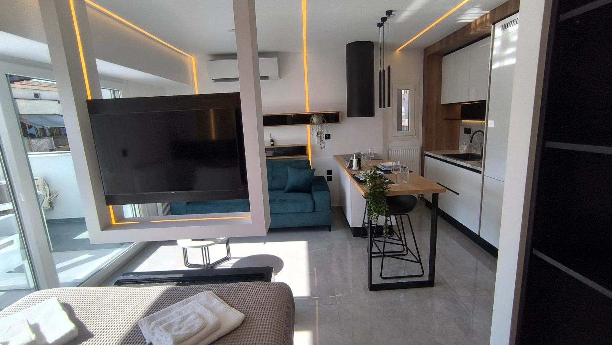 Larisa Absolute Suites, Sky View Smart Home Kültér fotó