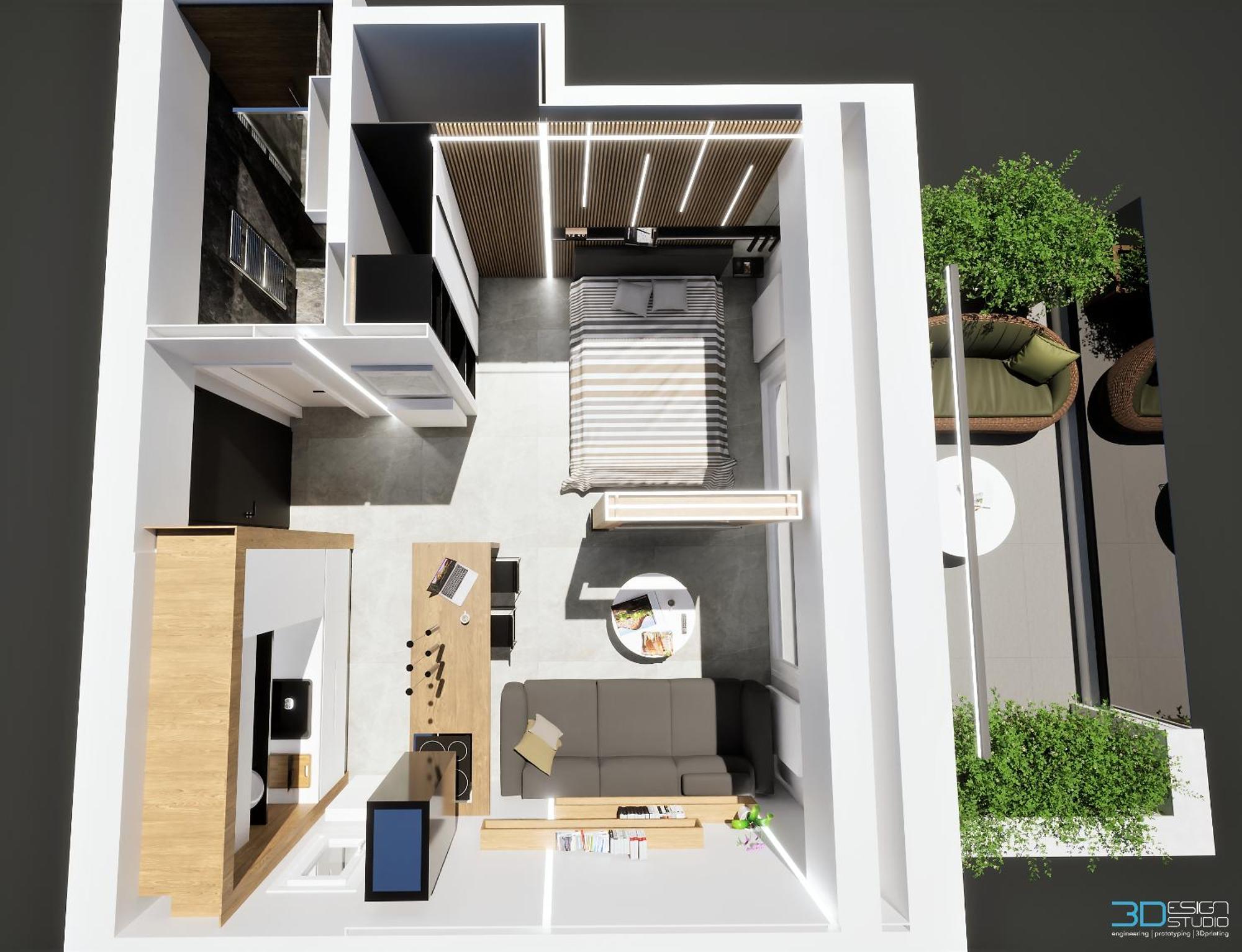 Larisa Absolute Suites, Sky View Smart Home Kültér fotó