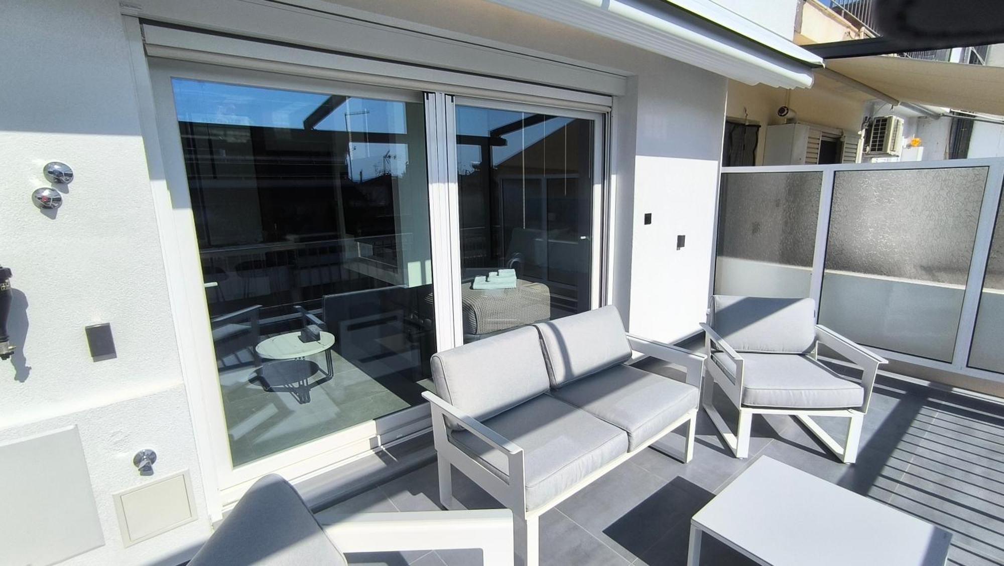 Larisa Absolute Suites, Sky View Smart Home Kültér fotó