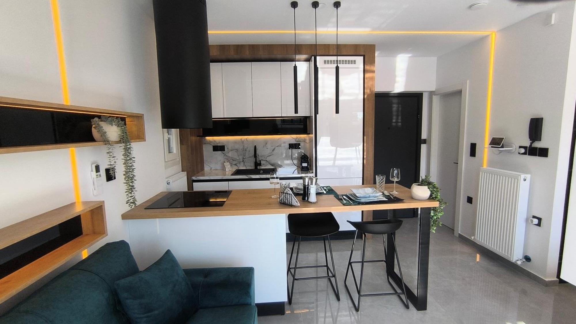 Larisa Absolute Suites, Sky View Smart Home Kültér fotó