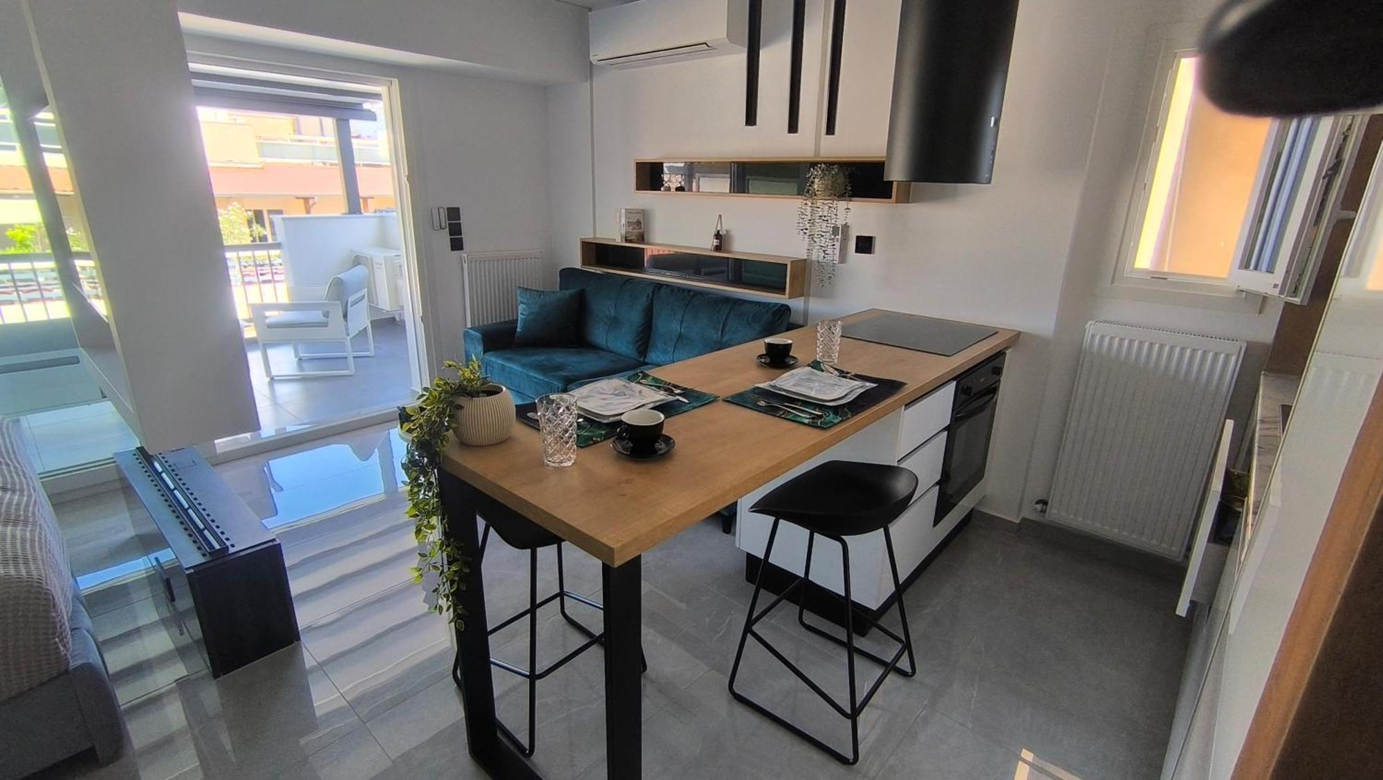 Larisa Absolute Suites, Sky View Smart Home Kültér fotó